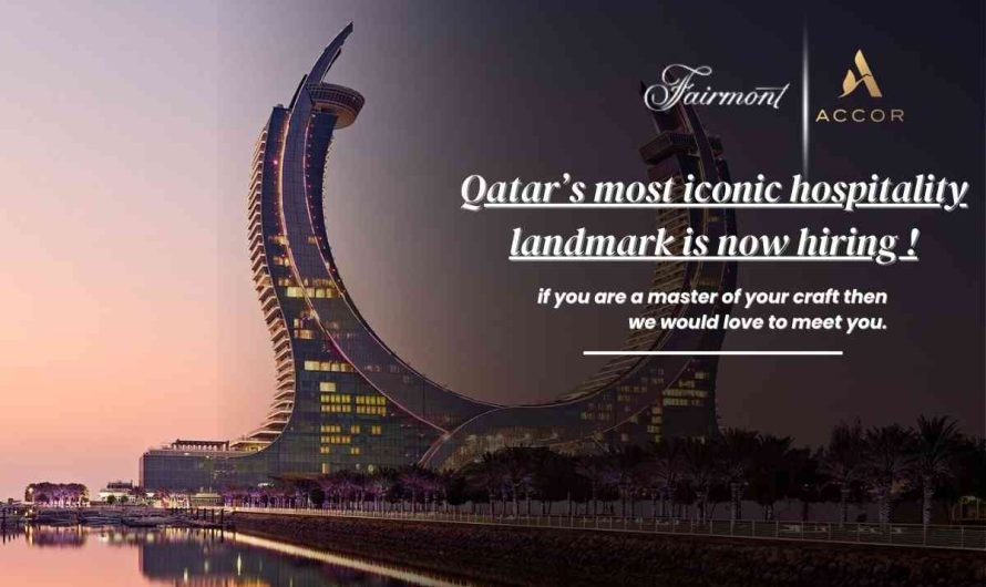 Accor Fairmont Doha Hospitality Jobs Qatar