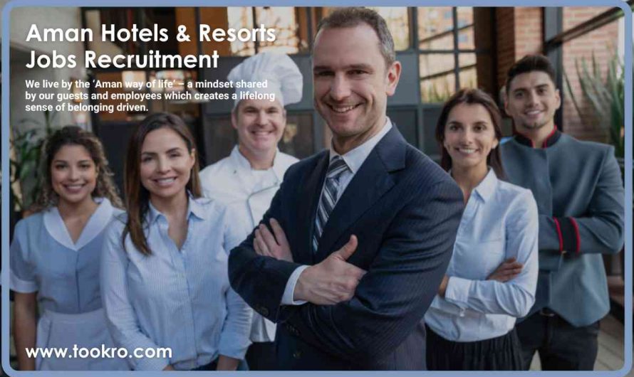 Aman Hotels & Resorts Jobs Recruitment
