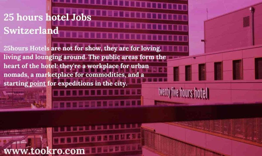 25 hours hotel Jobs Switzerland