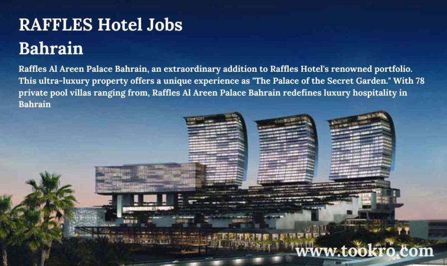 RAFFLES Hotel Jobs Bahrain