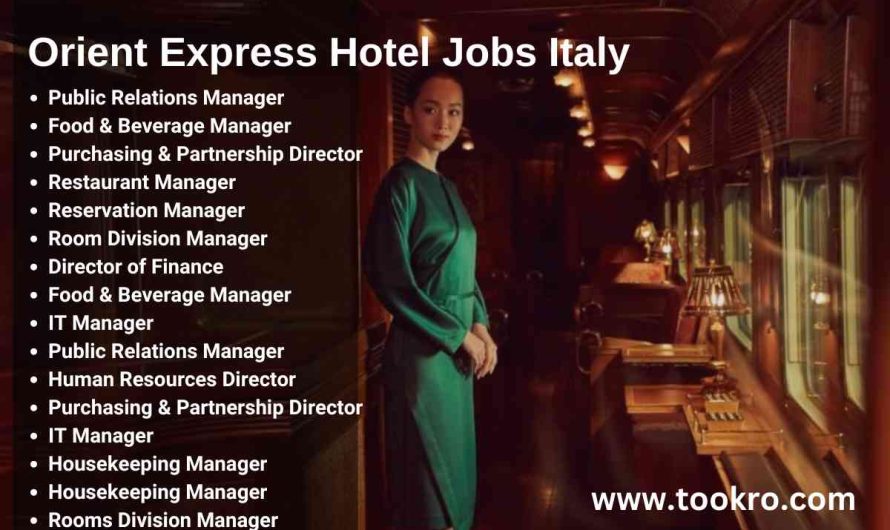 Orient Express Hotel Jobs Italy
