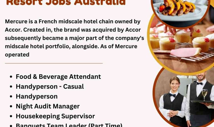 Mercure Hotel & Resort Jobs Australia