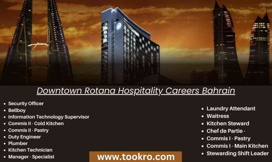Downtown Rotana Hospitality Careers Bahrain