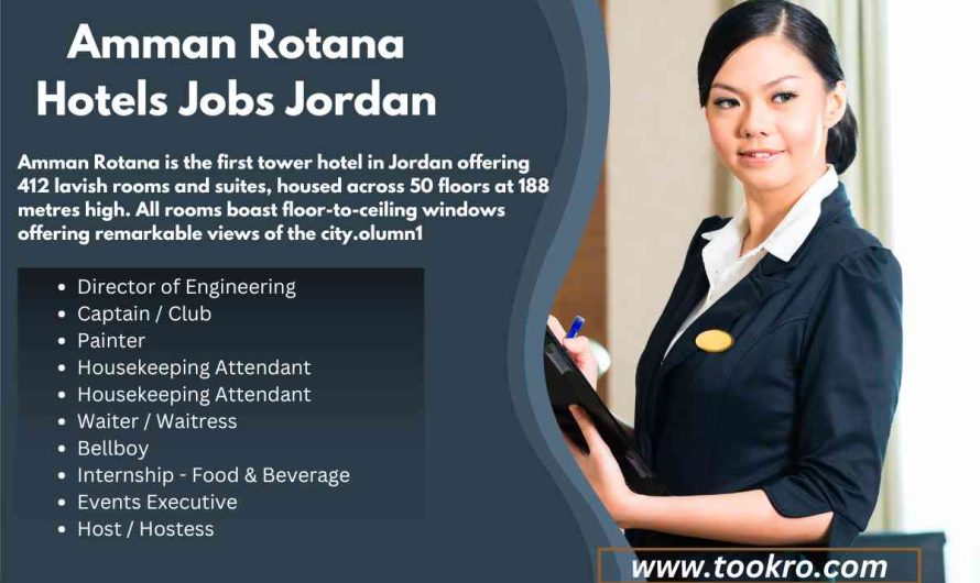 Amman Rotana Hotels Jobs Jordan