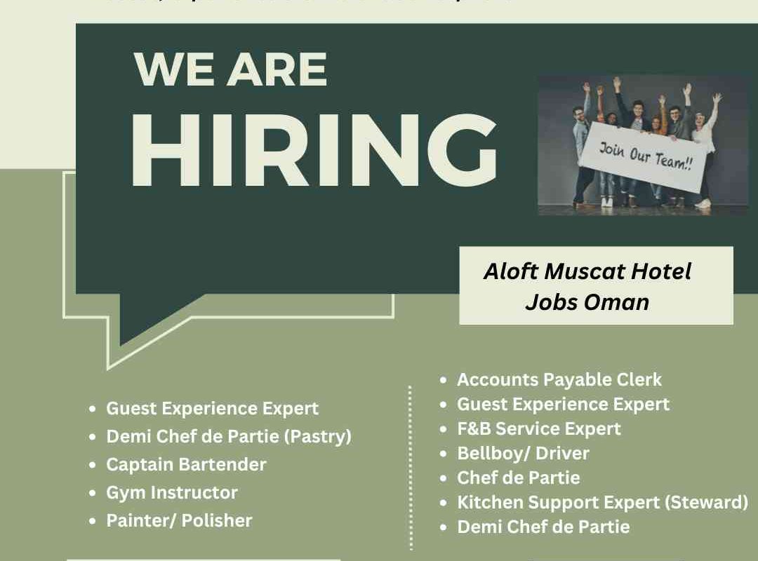 Aloft Muscat Hotel Jobs Oman