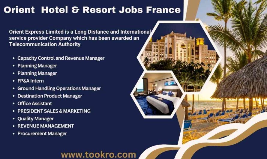 Orient Hotel & Resort Jobs France