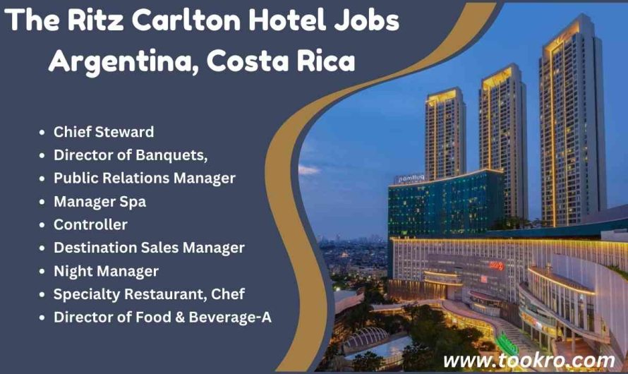 The Ritz Carlton Hotel Jobs Argentina, Costa Rica