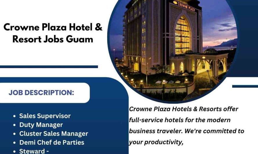 Crowne Plaza Hotel & Resort Jobs Guam