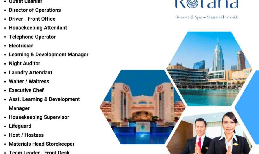 Grand Rotana Resort & Spa Hotel Jobs Sharm El Sheikh, Egypt