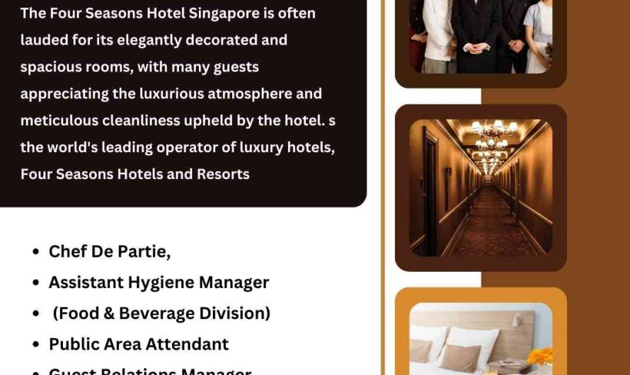 Four Seasons Singapore Hotel & Resort Jobs