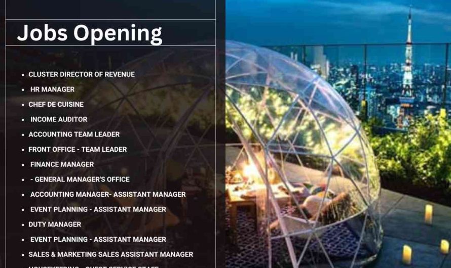 Exciting Jobs Vacancies Hotel Andaz Tokyo Japan