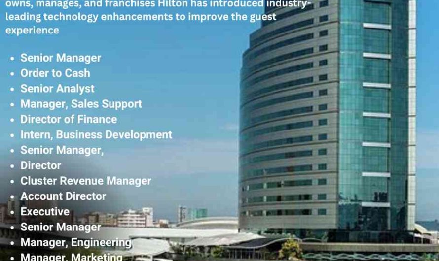 Hilton Corporate Hotel Jobs China