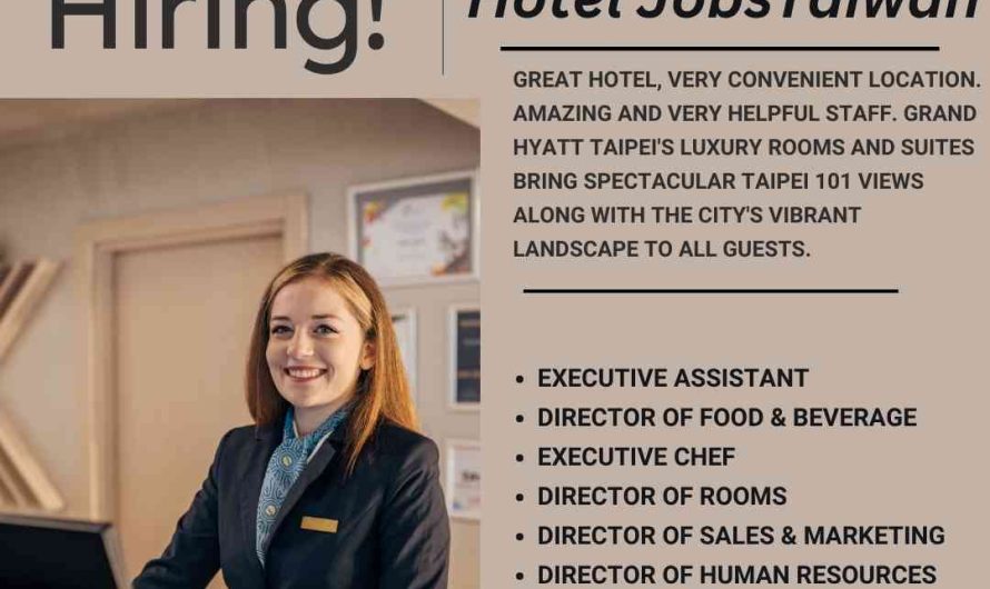 Park Hyatt Taipei Hotel Jobs Taiwan