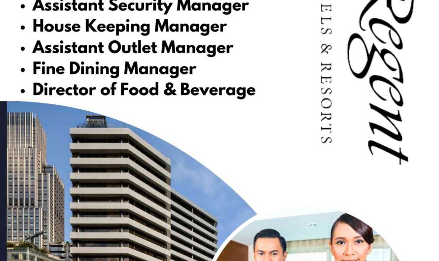 Regent Hotel & Resort Jobs Vietnam