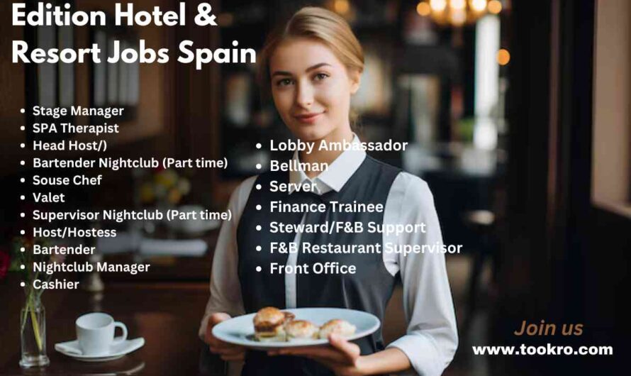 Edition Hotel & Resort Jobs Spain