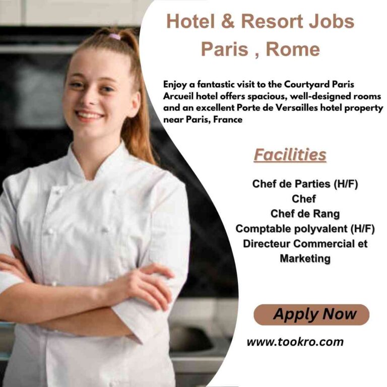 emploi receptionniste hotel paris
