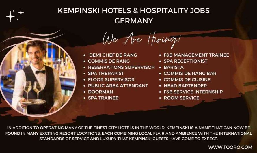 Kempinski Hotels & Hospitality Jobs Germany