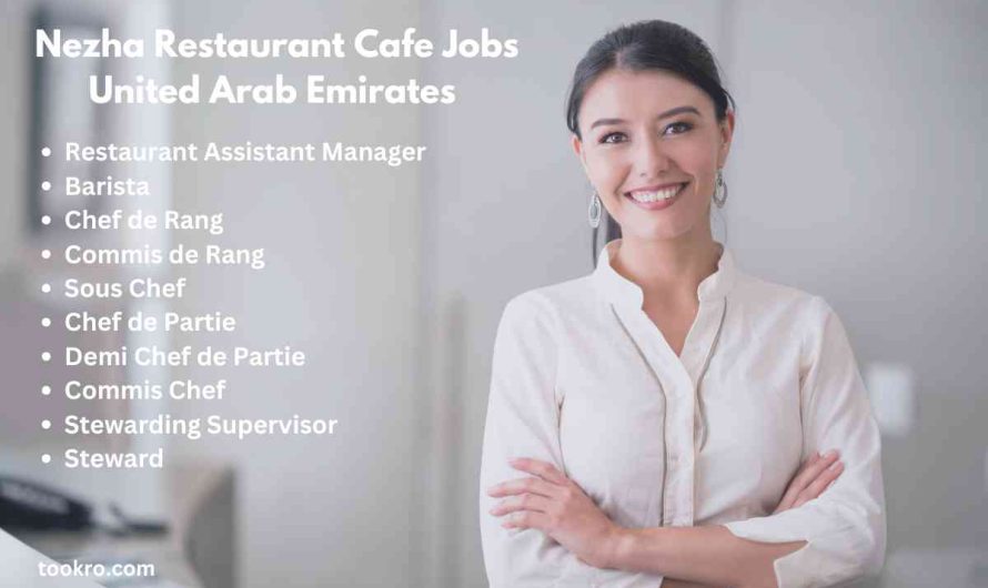 NEZHA RESTAURANT CAFE  JOBS UAE