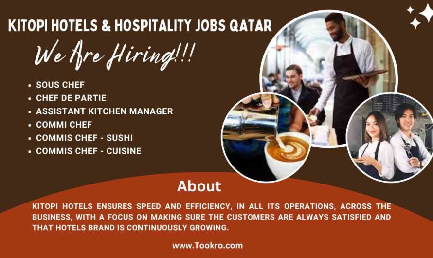 Kitopi Hotels & Hospitality Jobs Qatar