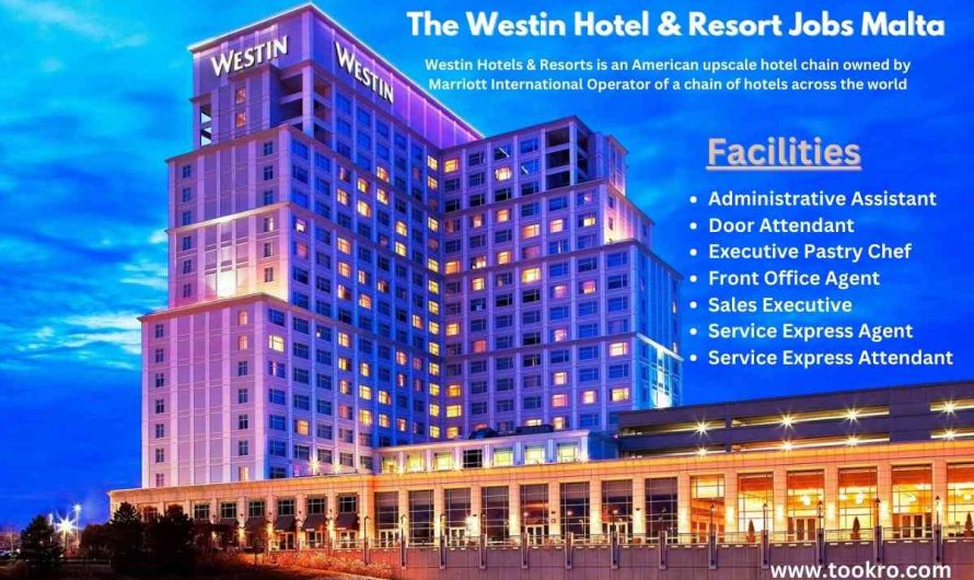 The Westin Hotel & Resort Jobs Malta