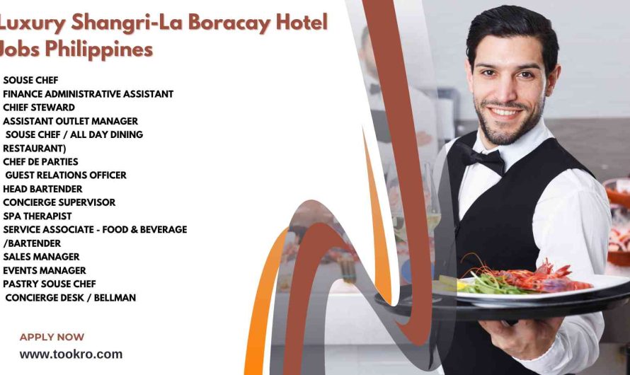 Luxury Shangri-La Boracay Hotel Jobs Philippines