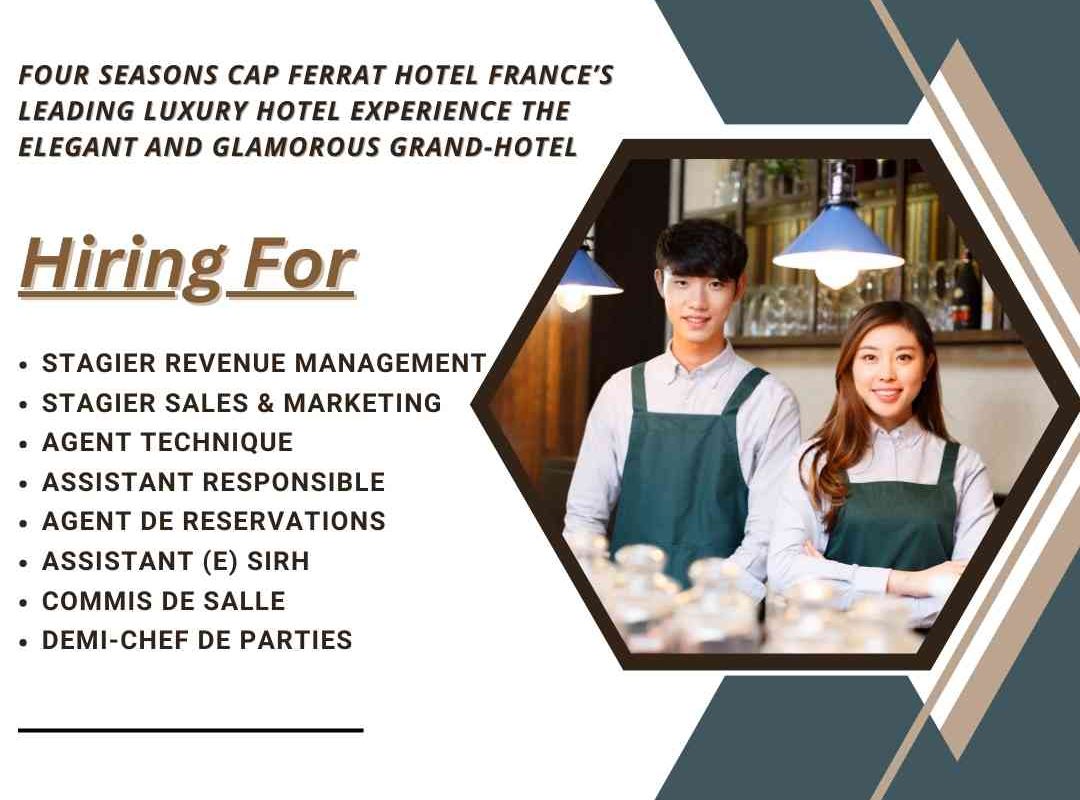 Four Seasons Cap Ferrat Hotel Jobs France