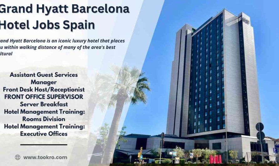 Grand Hyatt Barcelona Hotel Jobs Spain