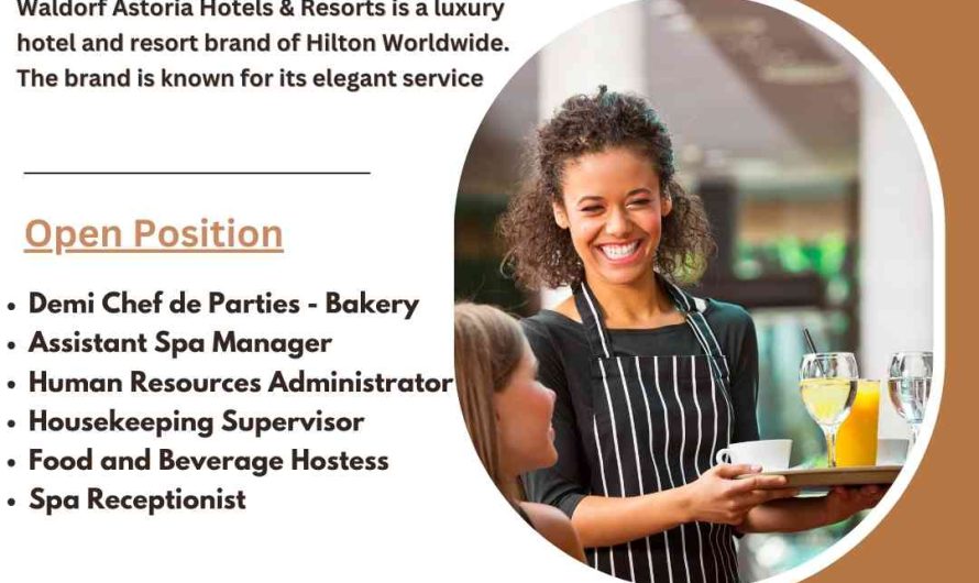 Waldorf Astoria hotels & resorts Jobs Kuwait