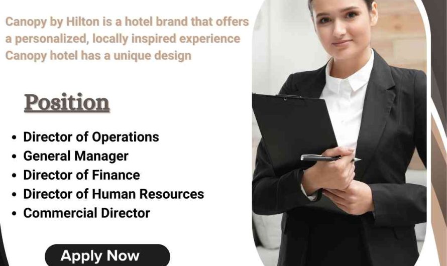 Canopy by Hilton Hotel Jobs China