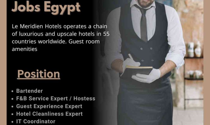 Le Meridien Hotel Jobs Egypt
