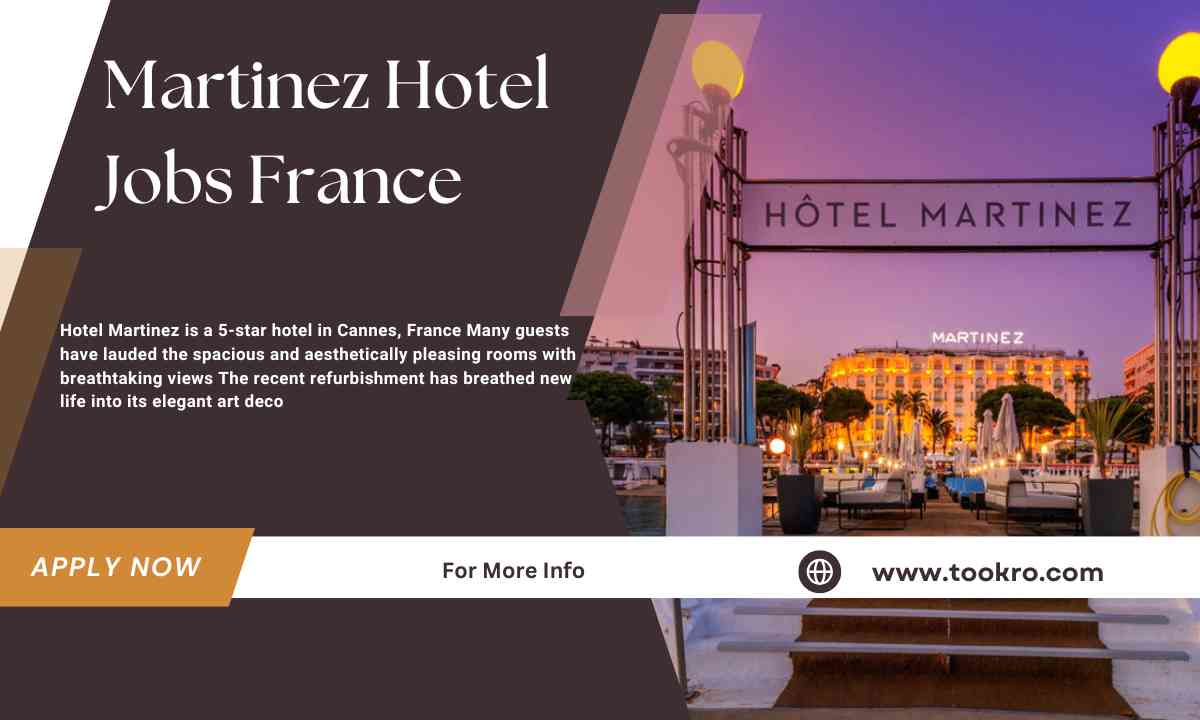 Martinez Hotel Jobs France