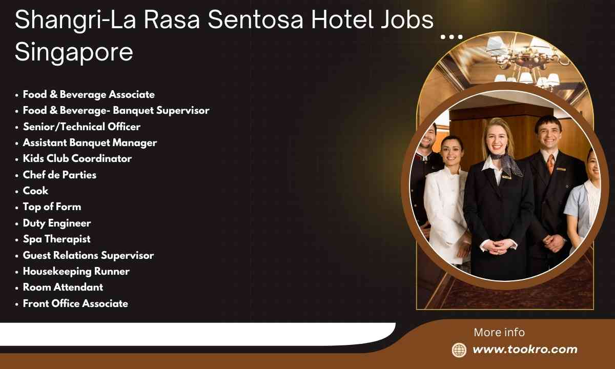 Shangri-La Rasa Sentosa Hotel Jobs Singapore