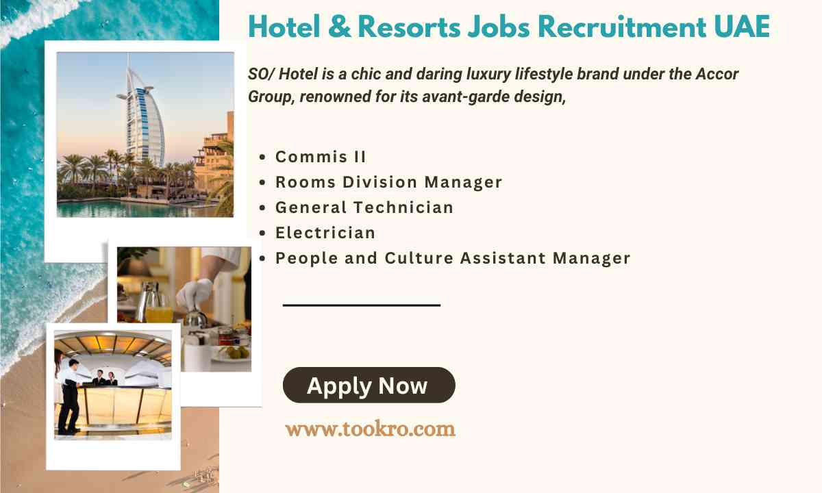 Hotel & Resorts Jobs Recruitment UAE