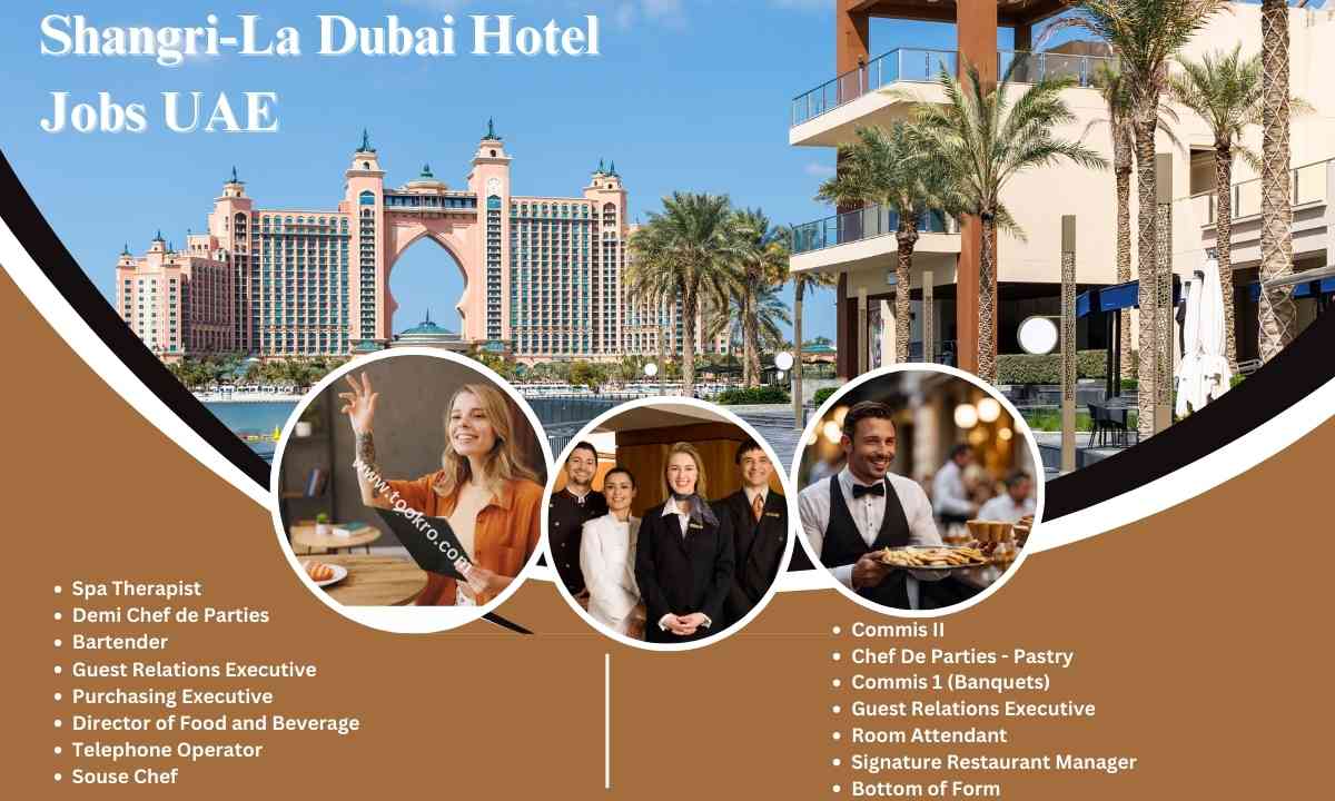 Shangri-La Dubai Hotel Jobs UAE