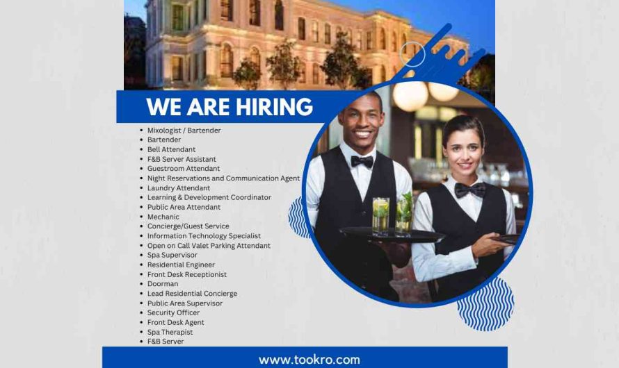 Jobs at Four Season Hotel and Resort Turkey