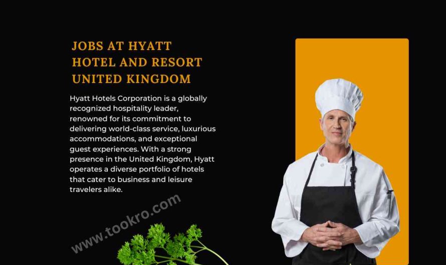 Jobs at Hyatt Hotel and Resort United Kingdom