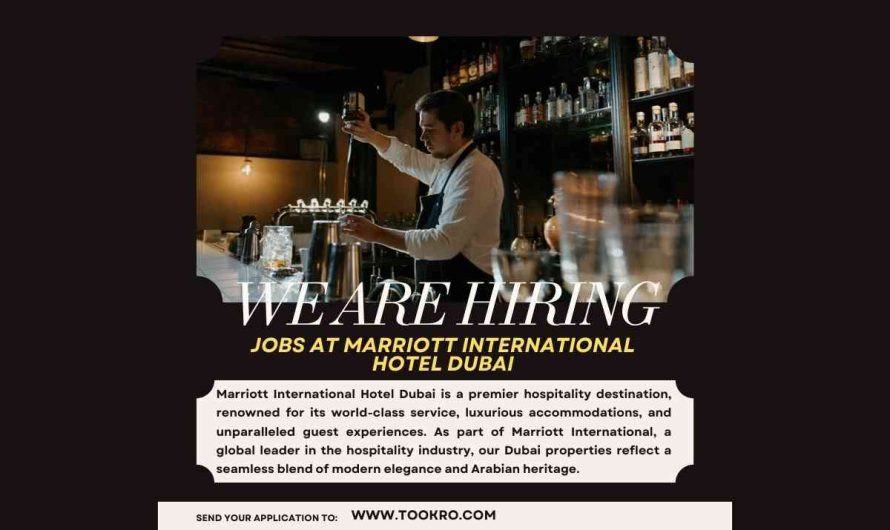 Jobs at Marriott International Hotel Dubai