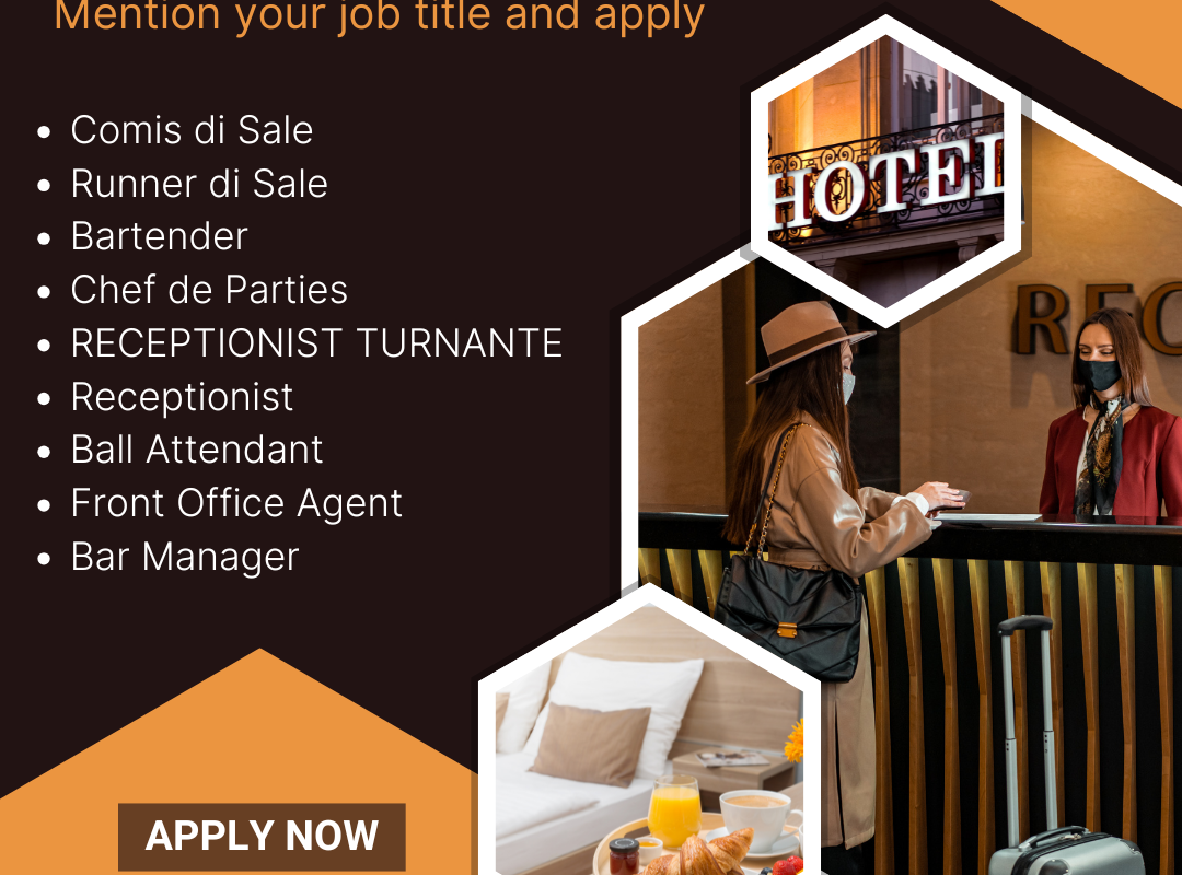 Tribe Hotel Jobs Italy