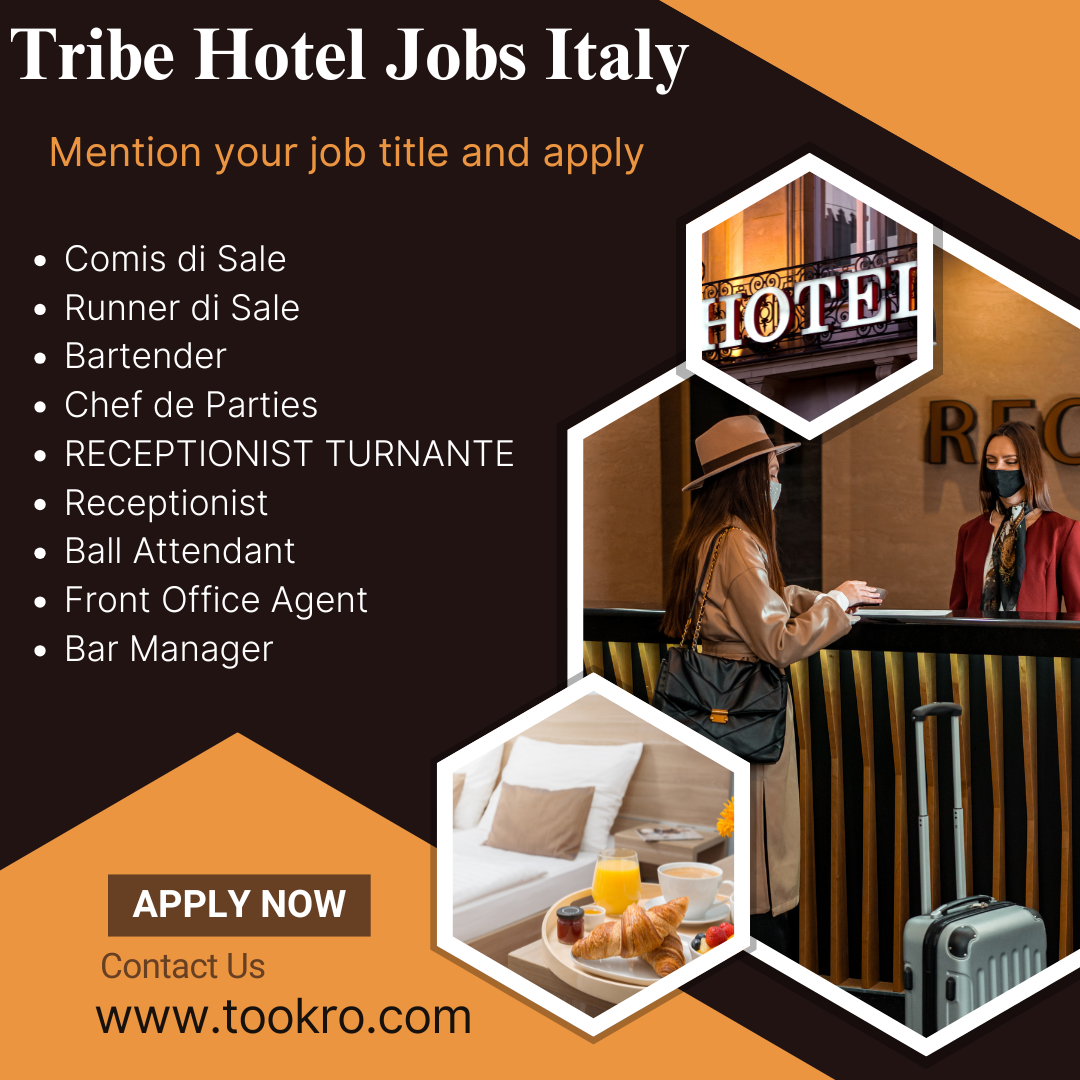 Tribe Hotel Jobs Italy