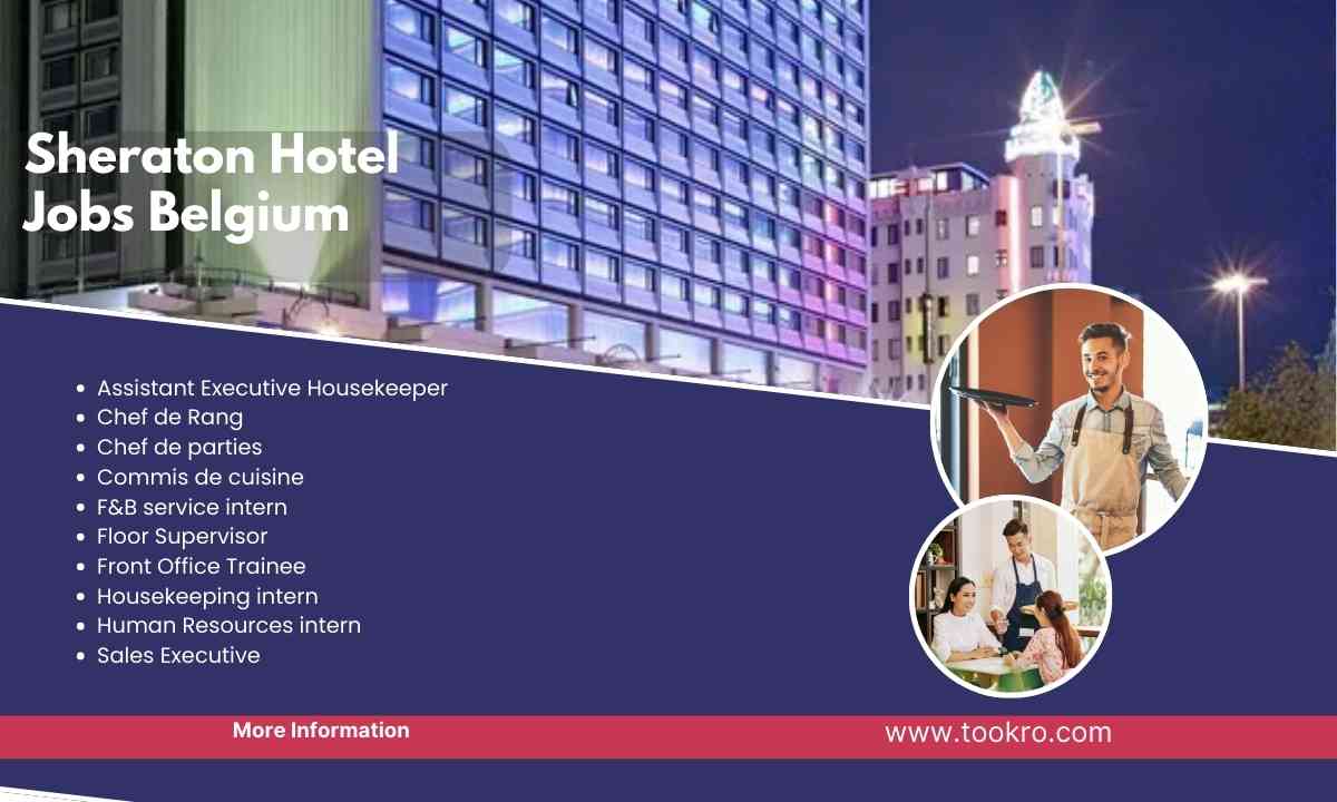 Sheraton Hotel Jobs Belgium