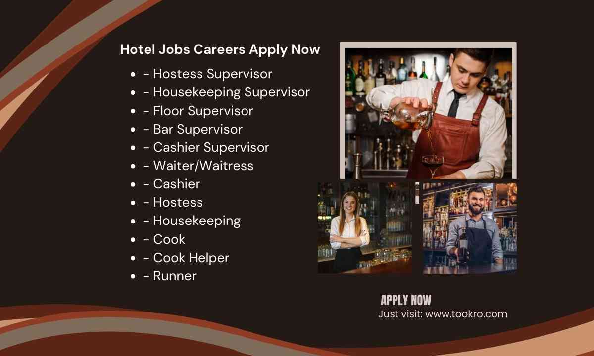 Hotel Jobs Careers Apply Now