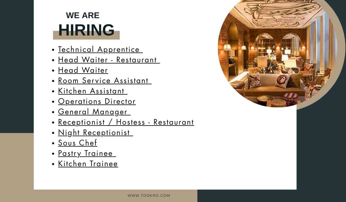 Luxury Collection Hotels Jobs France