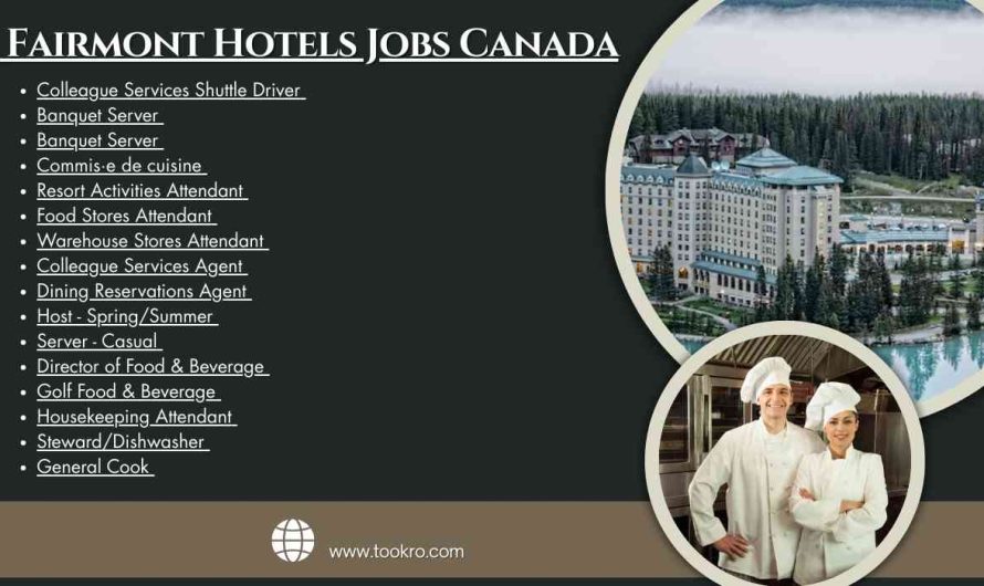 Fairmont Hotels Jobs Canada