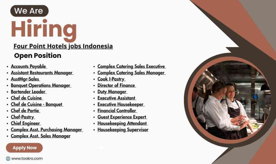 Four Point Hotels jobs Indonesia