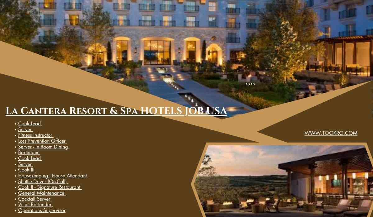 La Cantera Resort & Spa HOTELS JOB USA