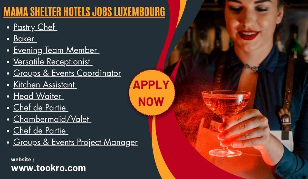 Mama Shelter Hotels jobs Luxembourg