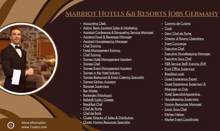 Marriot Hotels &b Resorts Jobs Germany