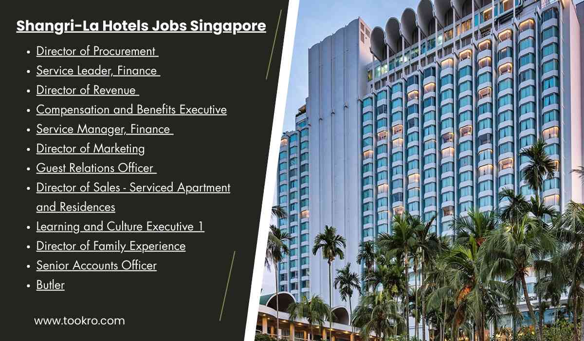 Shangri-La Hotels Jobs Singapore