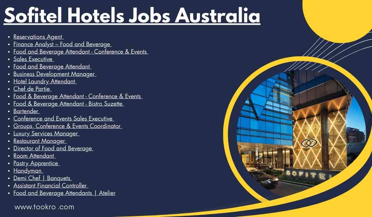 Sofitel Hotels Jobs Australia