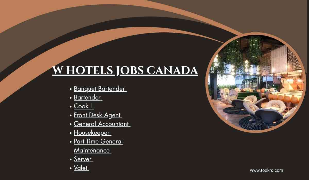 W Hotels Jobs Canada